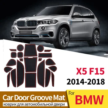 Poarta Slot Cupa Mat Pentru BMW X5 F15 2014-2018/X6 F16 2015-2019 Non-alunecare Pad Interior Auto-styling 22buc Accesorii Coaster