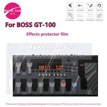 Neway-Caz Chitara Electrica Multi-Efect Protector de Film pentru BOSS GT-100 Chitara Pedala de Efecte Accesorii