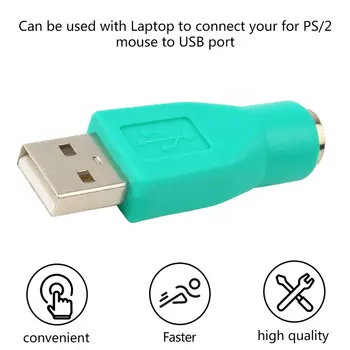 Usoare, Practice USB de sex Masculin Pentru PS2 Feminin Cablu Adaptor Convertor Pentru Calculatoare PC Laptop-Notebook-uri de Mouse Tastatura
