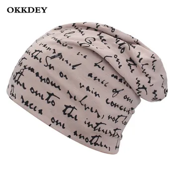 OKKDEY Brand Femei Barbati beanie Palarie Unisex Toamna și Iarna Cald tricotate pălărie de Moda Doamnelor chelioși Hip-hop Beanie Pentru Barbati capac