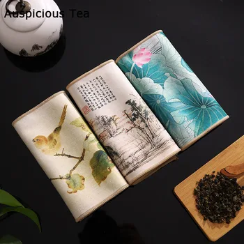 Piele de căprioară Ceai Prosop de uz Casnic de Ceai Zen Tabel Pânză de Saltele Chineză High-end Ceai Servetele Absorbante de Curățare Prosop de Ceai Kung Fu Accesorii